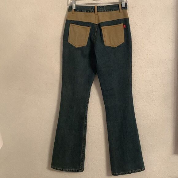 Seven Stretch Denim Flared Leg Boot Cut Women’s Jeans Size M - Picture 2 of 11